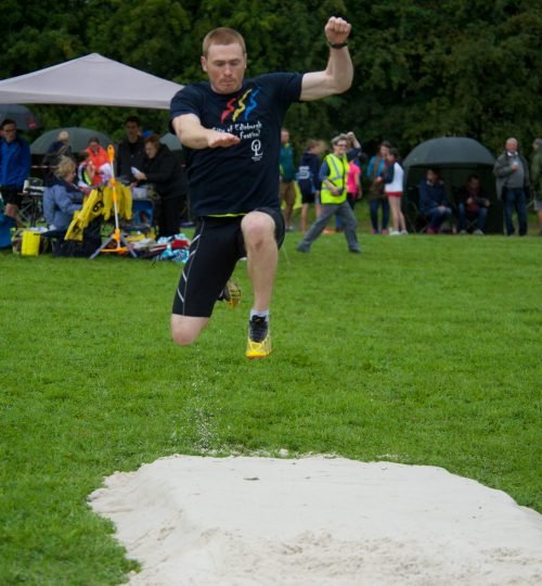 Stirling Highland Games long jump
