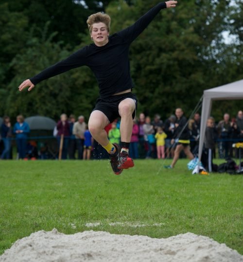 Stirling Highland Games triple jump